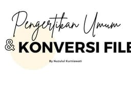 Pengetikan Umum dan Edit Dokumen dengan berbagai format