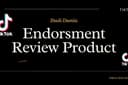 Endorsment dan Paid Promote Tiktok All Product Murah 24 Jam