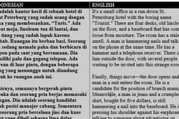 Penerjemah  Akurat, Cepat, Berkualitas dengan Bahasa Indonesia-Inggris dan Inggris-Indonesia