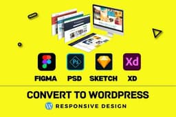 Banyak Bonus!! Convert/Slicing Design(Figma, PSD, XD, Sketch) ke Tema Wordpress