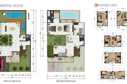 Floor Plan (Denah) - Rendering