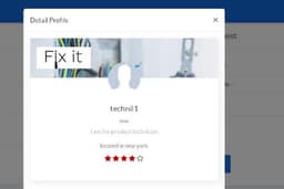 Pelanggan yang Mencari Teknisi