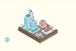 Desain Ilustration Isometric dan Flat