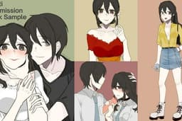 Simple Anime Illustration 