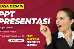 Jasa Desain PPT Presentasi Kilat <24 Jam Jadi