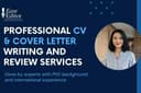 Professionally written CV & Cover letter | English | Overseas placement