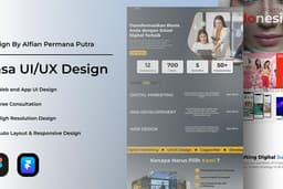JASA PEMBUATAN UI DESIGN MURAH (FIGMA DAN FRAMER)