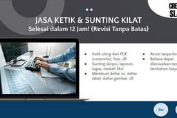 Jasa Ketik dan Edit Dokumen Selesai dalam 12 Jam! (Revisi Tanpa Batas)