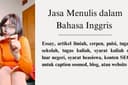Jasa Menulis Bahasa Inggris Essay, Speech, Short Story, LOR, Motivation Letter, Article, Content. 