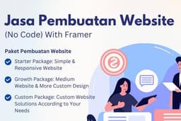 Responsive Website Development & UI/UX Design with Framer – Fast, Easy, & Professional
