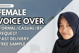Voice Over Talent Pengisi Suara Wanita Indonesia (MURAH)