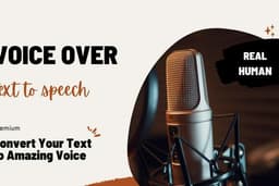 create text to speech voice over real human