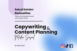 Copywriring | Caption Media Sosial | Content Planning Instagram
