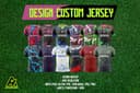 DESAIN JERSEY FUTSAL, BASKET, BADMINTON,RACING & GAMING