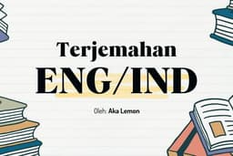 Jasa Terjemahan Bahasa Inggris dan Bahasa Indonesia