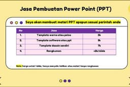Jasa Pembuatan Power Point