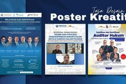 Jasa Desain Poster Kreatif Modern | Poster Webinar, Pelatihan, Seminar, dll
