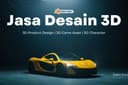 Jasa Desain 3D untuk Desain Produk, Game Asset, dan Karakter 3D dengan software Blender.