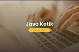 Pengetikan Ulang Dokumen PDF, JPG dan Merapikan Daftar Isi serta Penomoran Halaman