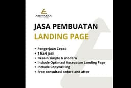 Jasa Desain Landing Page 1 Hari Jadi