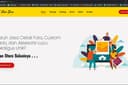 Website Katalog dengan pemesanan via whatsapp