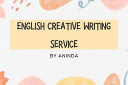 English Creative Writing Story Writing & Poem | Jasa Penulisan Cerita dan Puisi Bahasa Inggris