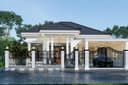 Desain rumah minimalist classic