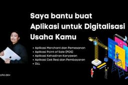 Jasa Pembuatan Aplikasi Web, Dashboard Admin dan Website untuk Badan Usaha dan Perusahaan
