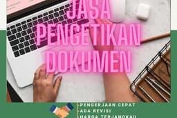 Jasa Pengetikan Murah & Cepat