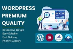 Website Company Profile WordPress Premium Quality