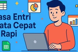 Jasa Entri Data Excel/Sheets untuk Bisnis & Keperluan Lain