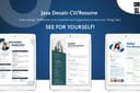 Desain CV/Resume Profesional Berkualitas Tinggi Selesai dalam 12 Jam! (Revisi Tanpa Batas)