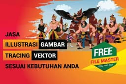 Gambar vektor sesuai kebutuhan