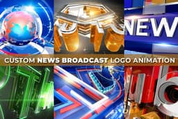 Jasa pembuatan Animasi Logo, Bumper, dan Motion Graphic Profesional untuk News Broadcast/Channel TV