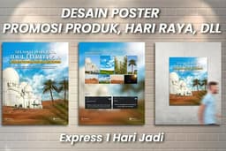 Desain Poster Produk Makanan, Minuman, Pakaian, Feed Sosial Media Instagram, Facebook