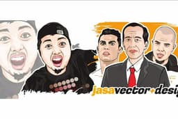 JASA VECTOR WAJAH MURAH