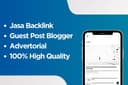 Jasa Backlink | Guest Post Blogger | Advertorial | Niche Digital Marketing | 100% High Quality
