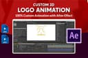 Jasa Custom Animasi Logo 2D Profesional dalam 3 hari