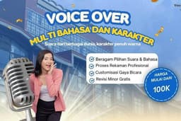 Jasa Voice Over Multibahasa dan Karakter