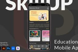  UI/UX Design (Landing Page and Mobile Apps)