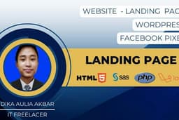 Website Landing Page - Company Profile - Portofolio Website