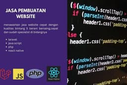 "Solusi Website Progresif: Pembangunan Website Laravel & JavaScript yang Berkualitas Tinggi"