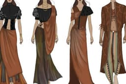 Jasa Design Pakaian | fashion illustrator | pakaian digital | desain pakaian 
