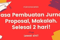 Penulisan Jurnal Ilmiah DKK Pengerjaan Instan