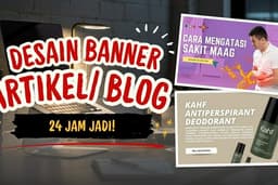 Jasa Desain Banner Artikel dan Blog