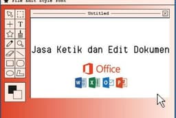 Jasa ketik dan edit dokumen (Word, PPT, Excel, Google Form)