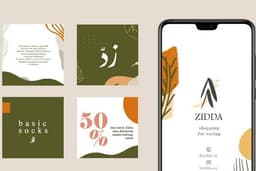 Social Media Design, Online Product Banner, Online Ads Banner