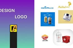Pembuatan Logo Perusahaan/Restaurant dengan style design flat, minimalis, dan modern
