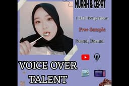 Voice Over Talent Murah dan Cepat 