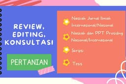 Review dan Editing Naskah Jurnal Ilmiah
